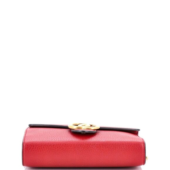 Gucci GG Marmont Chain Wallet Leather Mini reb-590-091825 - Picture 5 of 9